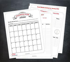 Monthly Marketing Tracker Free Download